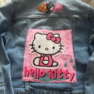 Girls Hello Kitty denim jacket